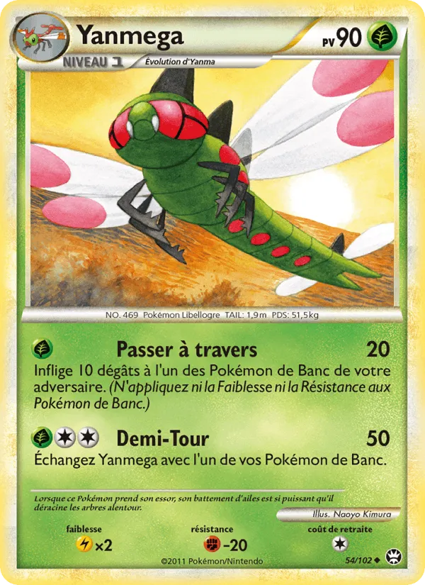 Yanmega · Triomphant 54/102
