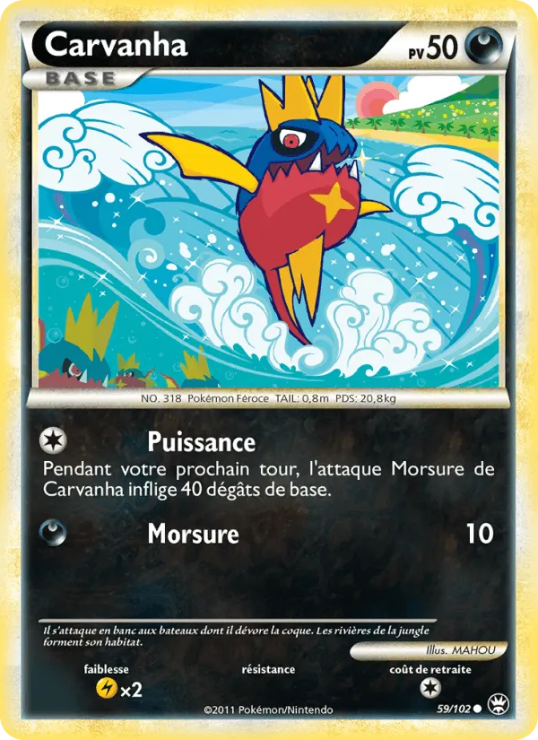 Carvanha · Triomphant 59/102