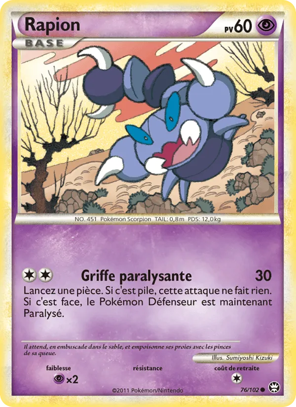 Rapion · Triomphant 76/102