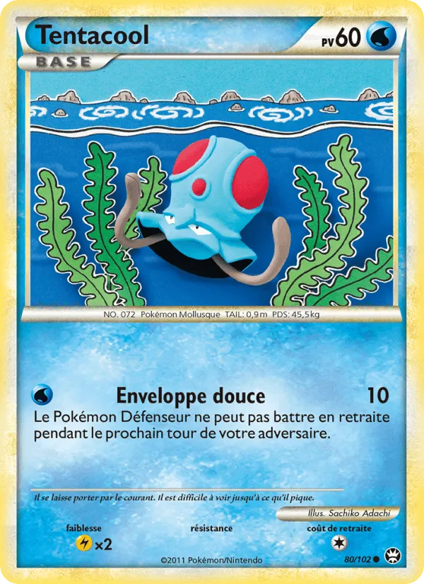 Tentacool · Triomphant 80/102