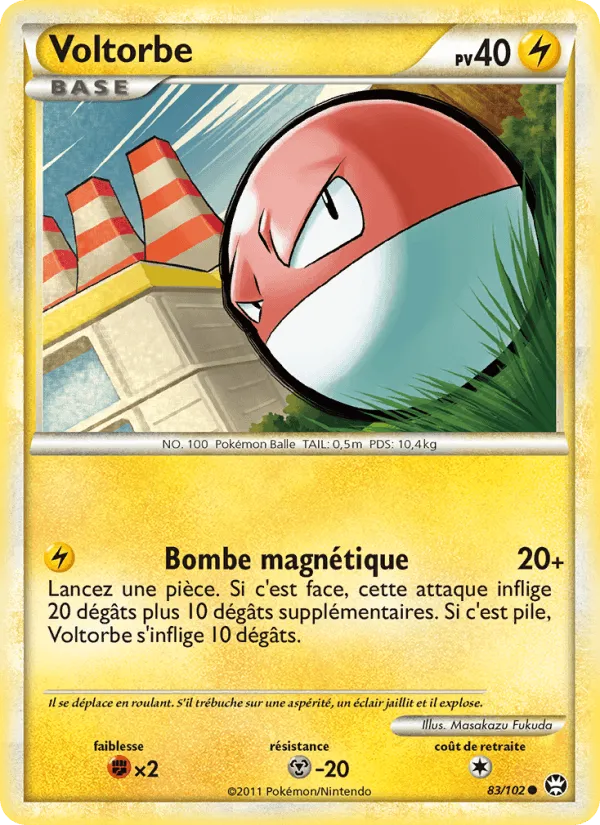 Voltorbe · Triomphant 83/102