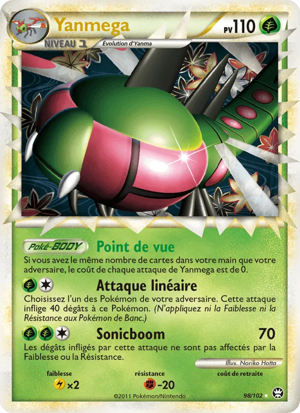 Yanmega · Triomphant 98/102