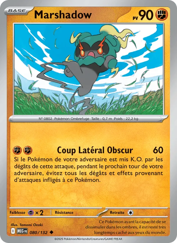 Marshadow · Méga-Évolution 080/132