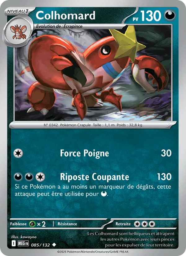 Colhomard · Méga-Évolution 085/132