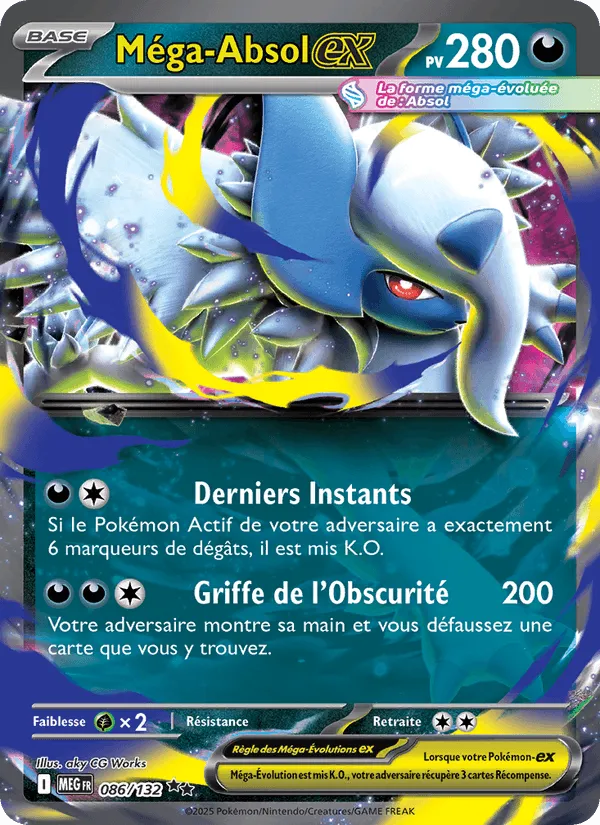Méga-Absol-ex · Méga-Évolution 086/132