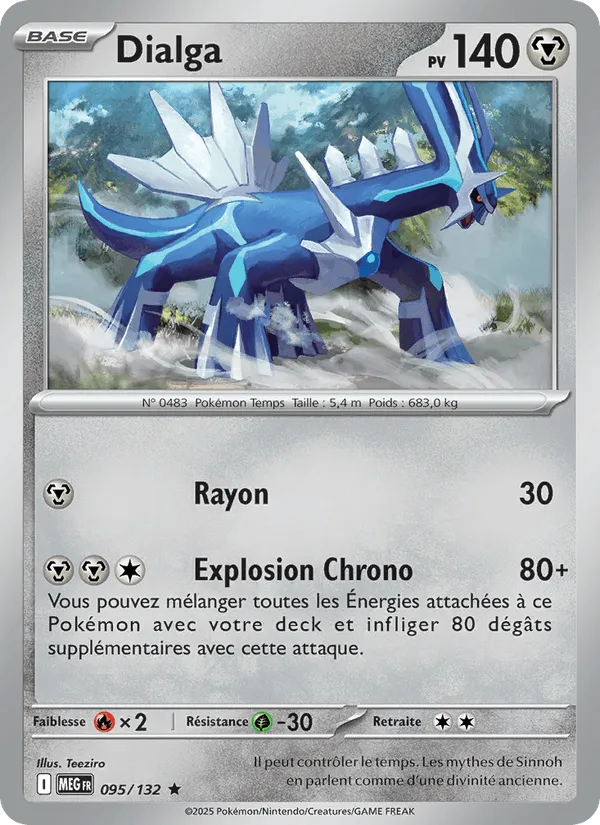 Dialga · Méga-Évolution 095/132