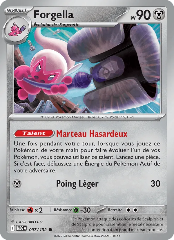 Forgella · Méga-Évolution 097/132