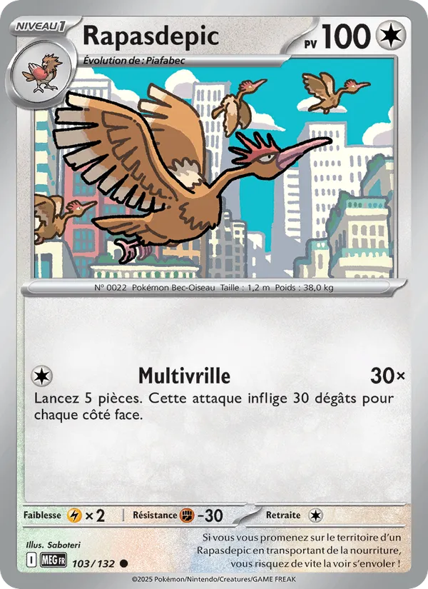Rapasdepic · Méga-Évolution 103/132