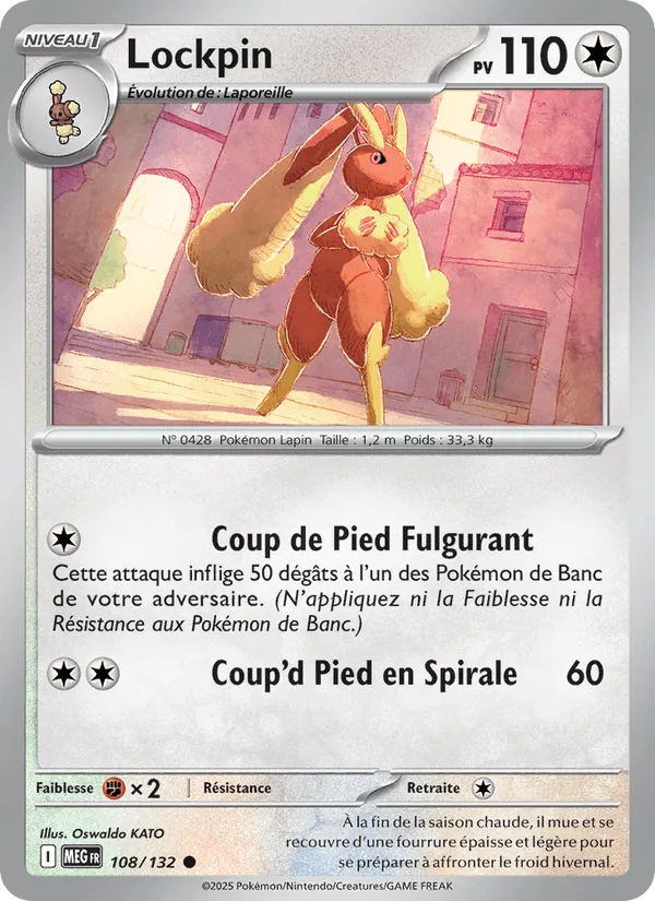 Lockpin · Méga-Évolution 108/132