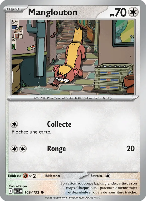 Manglouton · Méga-Évolution 109/132