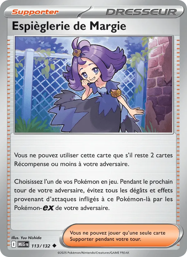 Espièglerie de Margie · Méga-Évolution 113/132