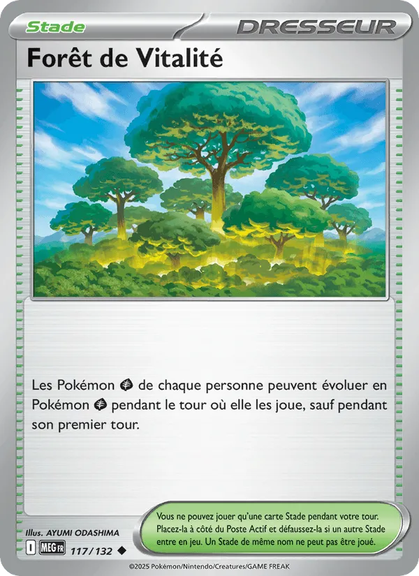 Forêt de Vitalité · Méga-Évolution 117/132
