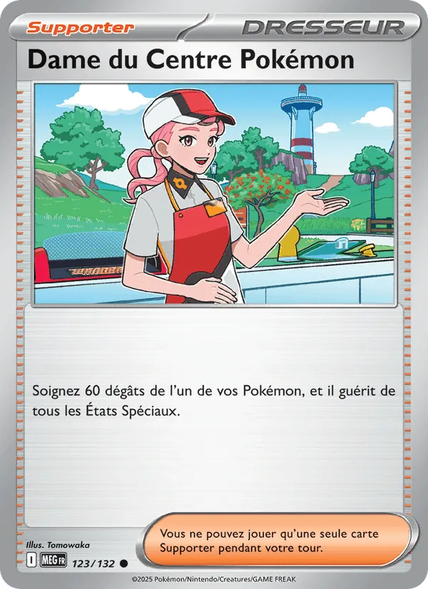 Dame du Centre Pokémon · Méga-Évolution 123/132