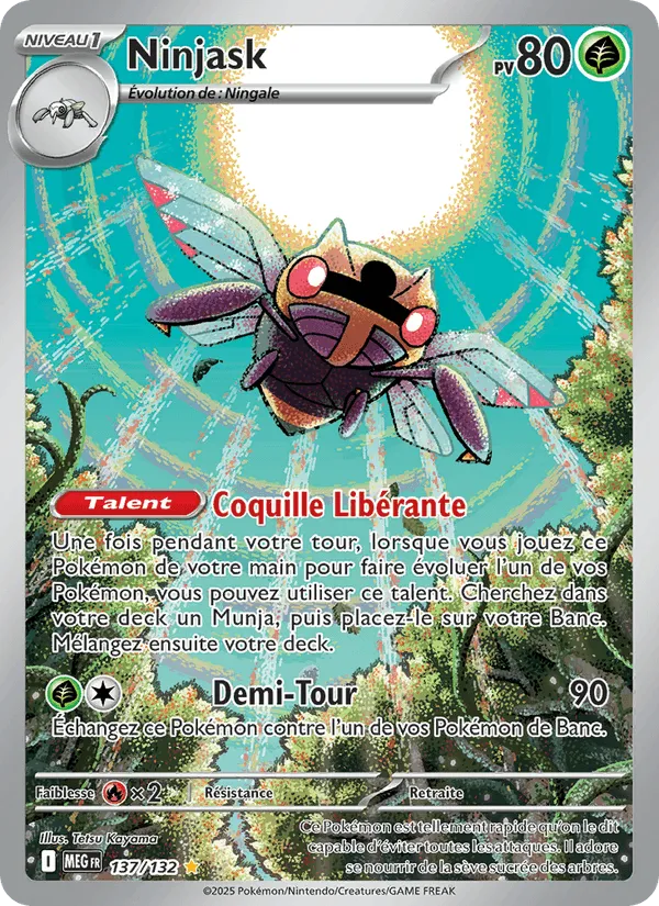 Ninjask · Méga-Évolution 137/132