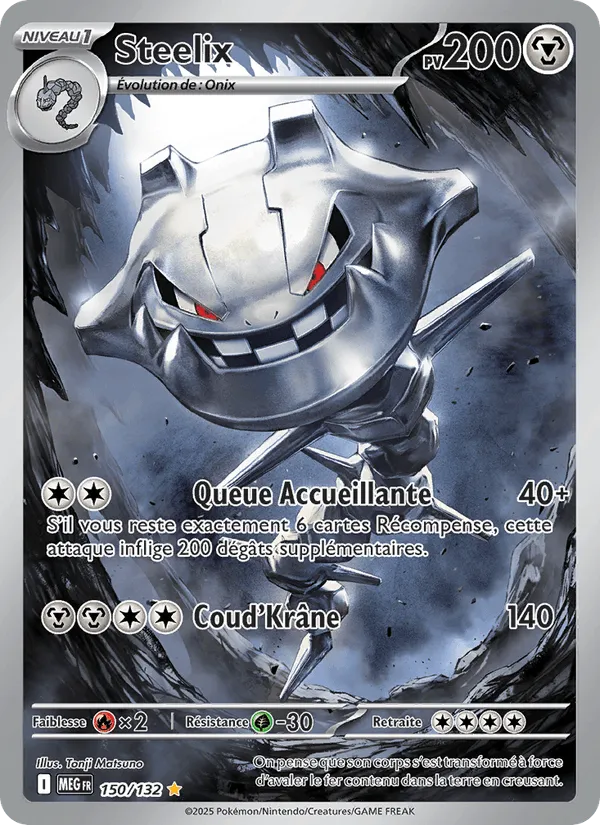 Steelix · Méga-Évolution 150/132