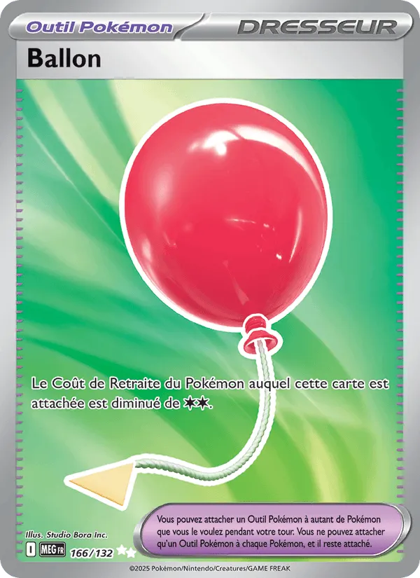 Ballon · Méga-Évolution 166/132
