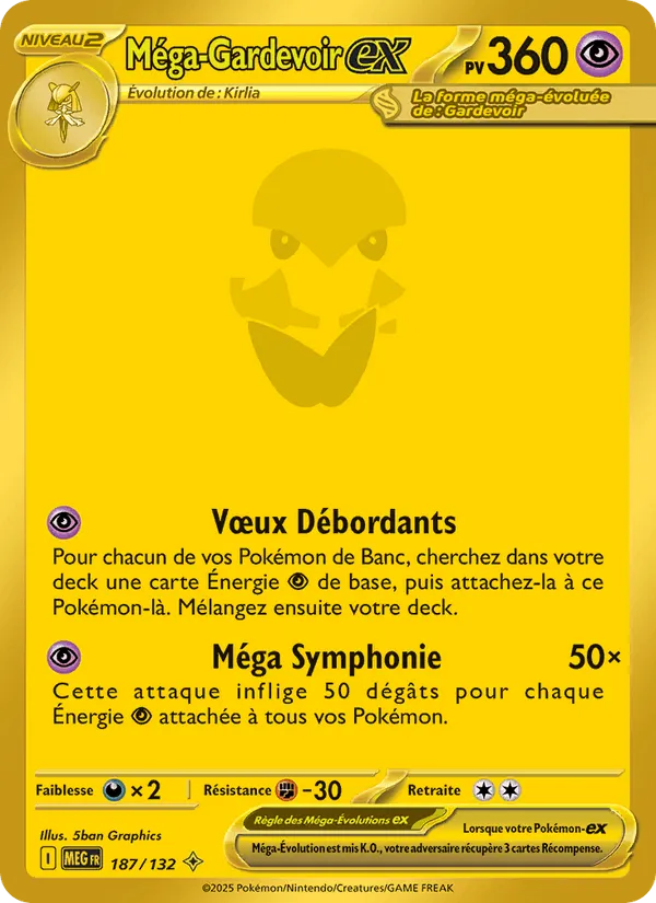 Méga-Gardevoir-ex · Méga-Évolution 187/132