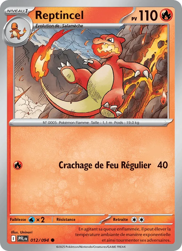 Reptincel · Flammes Fantasmagoriques 012/94