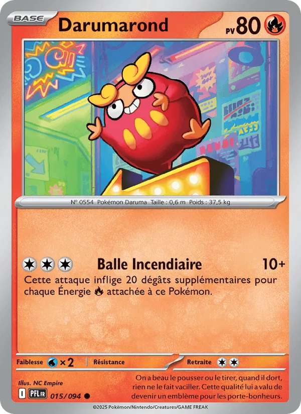 Darumarond · Flammes Fantasmagoriques 015/94