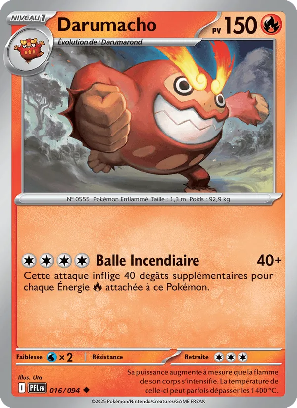 Darumacho · Flammes Fantasmagoriques 016/94