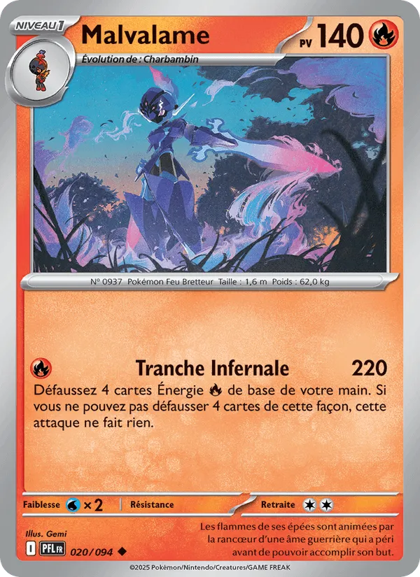 Malvalame · Flammes Fantasmagoriques 020/94