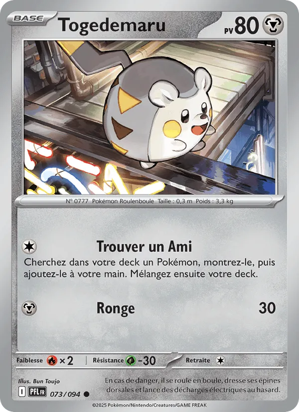 Togedemaru · Flammes Fantasmagoriques 073/94