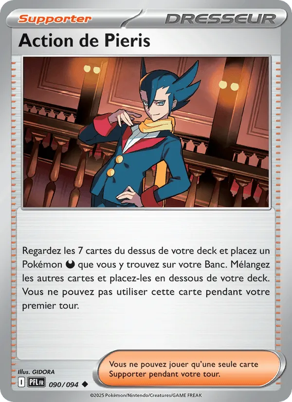 Action de Pieris · Flammes Fantasmagoriques 090/94