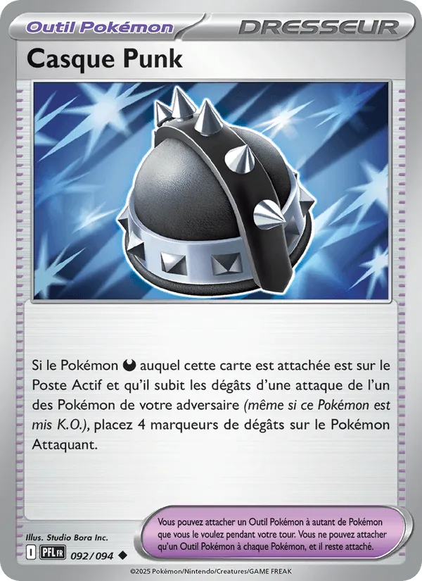 Casque Punk · Flammes Fantasmagoriques 092/94