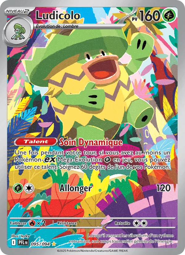 Ludicolo · Flammes Fantasmagoriques 095/94