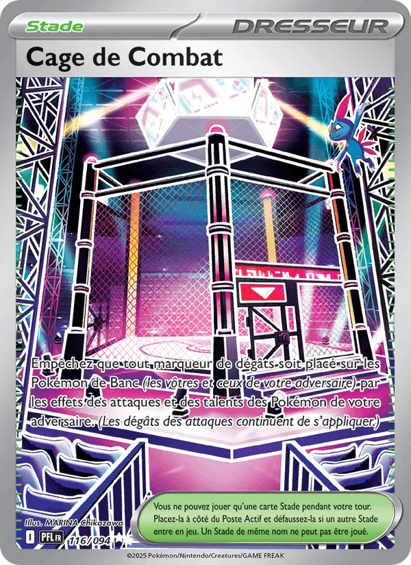 Cage de Combat · Flammes Fantasmagoriques 116/94