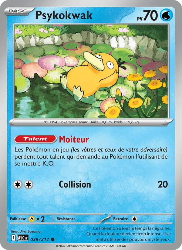 Psykokwak · Héros Transcendants 039/217