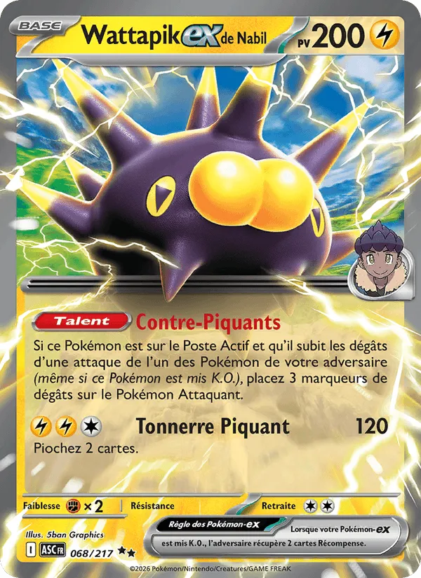 Wattapik-ex de Nabil · Héros Transcendants 068/217