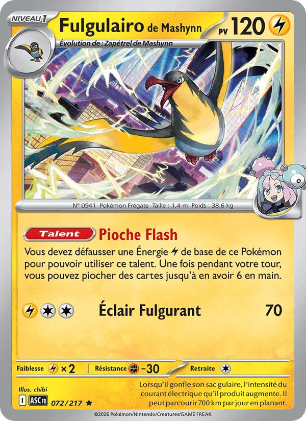 Fulgulairo de Mashynn · Héros Transcendants 072/217