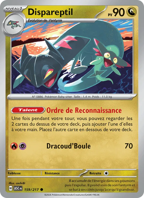 Dispareptil · Héros Transcendants 159/217