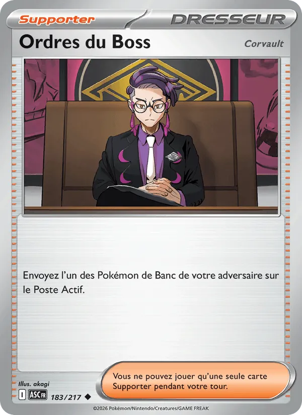 Ordres du Boss · Héros Transcendants 183/217