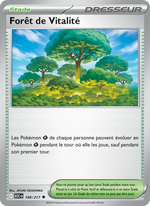 Forêt de Vitalité · Héros Transcendants 188/217