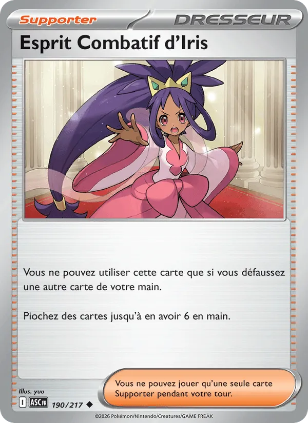 Esprit Combatif d'Iris · Héros Transcendants 190/217