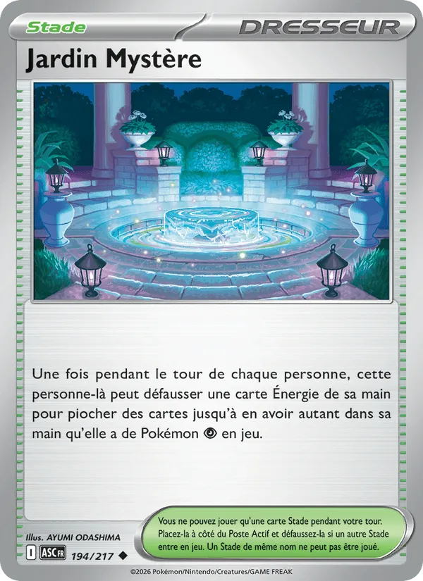 Jardin Mystère · Héros Transcendants 194/217