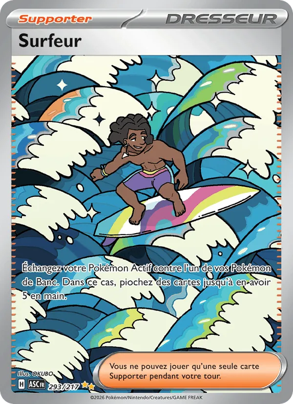 Surfeur · Héros Transcendants 293/217