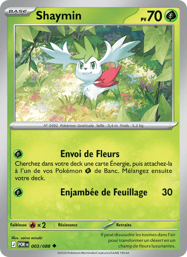 Shaymin · Équilibre Parfait 003/88