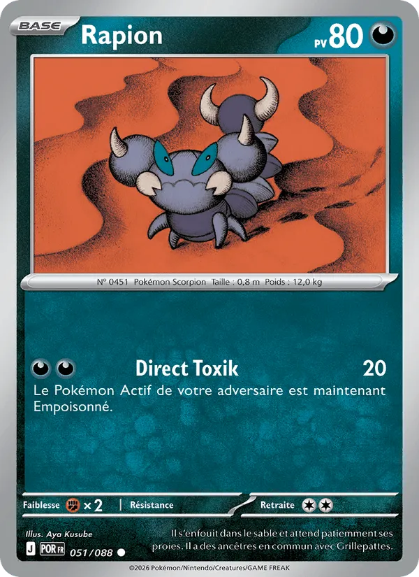 Rapion · Équilibre Parfait 051/88