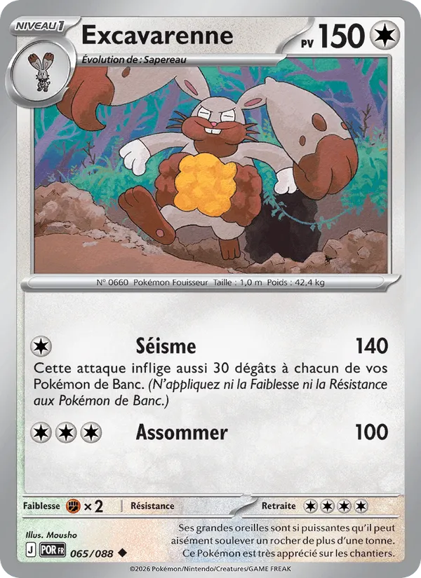 Excavarenne · Équilibre Parfait 065/88
