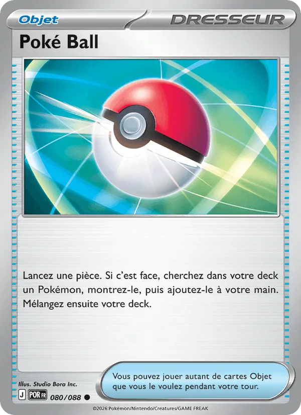 Poké Ball · Équilibre Parfait 080/88