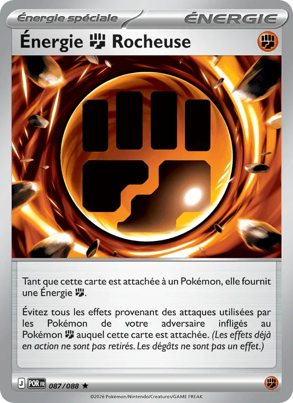 Énergie Fighting Rocheuse · Équilibre Parfait 087/88