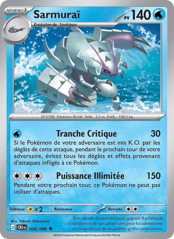 Sarmuraï · Chaos Ascendant 026/86