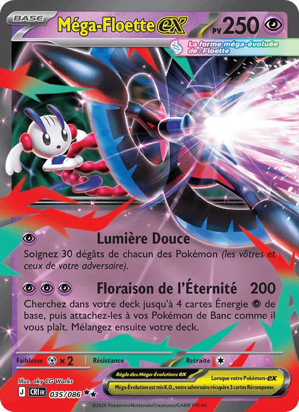 Méga-Floette-ex · Chaos Ascendant 035/86