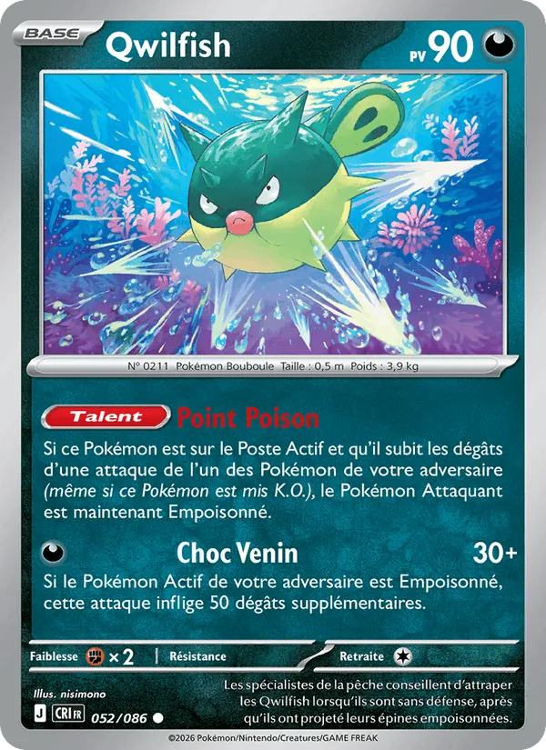 Qwilfish · Chaos Ascendant 052/86