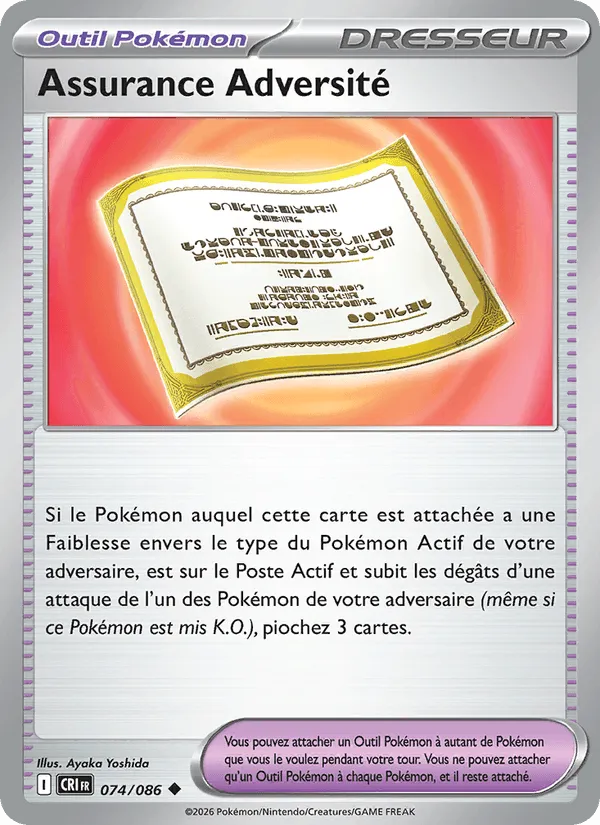 Assurance Adversité · Chaos Ascendant 074/86