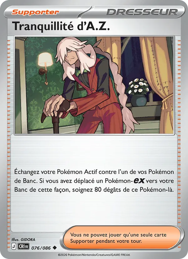 Tranquillité d'A.Z. · Chaos Ascendant 076/86