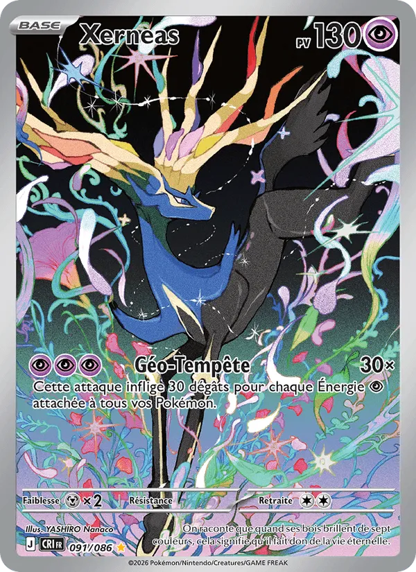 Xerneas · Chaos Ascendant 091/86